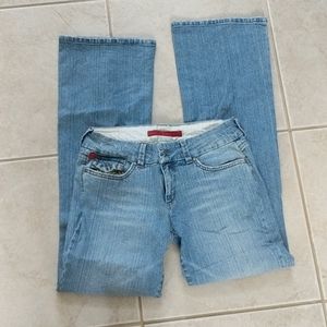 Size 7 Fire jeans inseam 33 Juniors